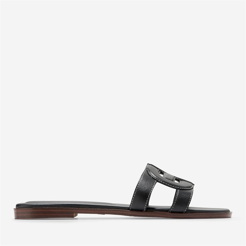 Cole Haan Womens Chrisee Slide Sandals Black - Image 1