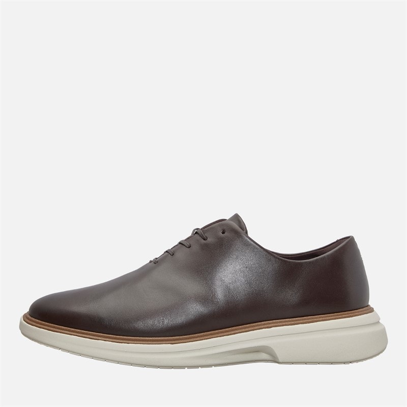 Cole Haan Mens Øriginalgrand Cityspectre Wholecut Wide Fit Oxford Shoes Dark Chocolate/Silver Birch Dark Chocolate-Silver Birch