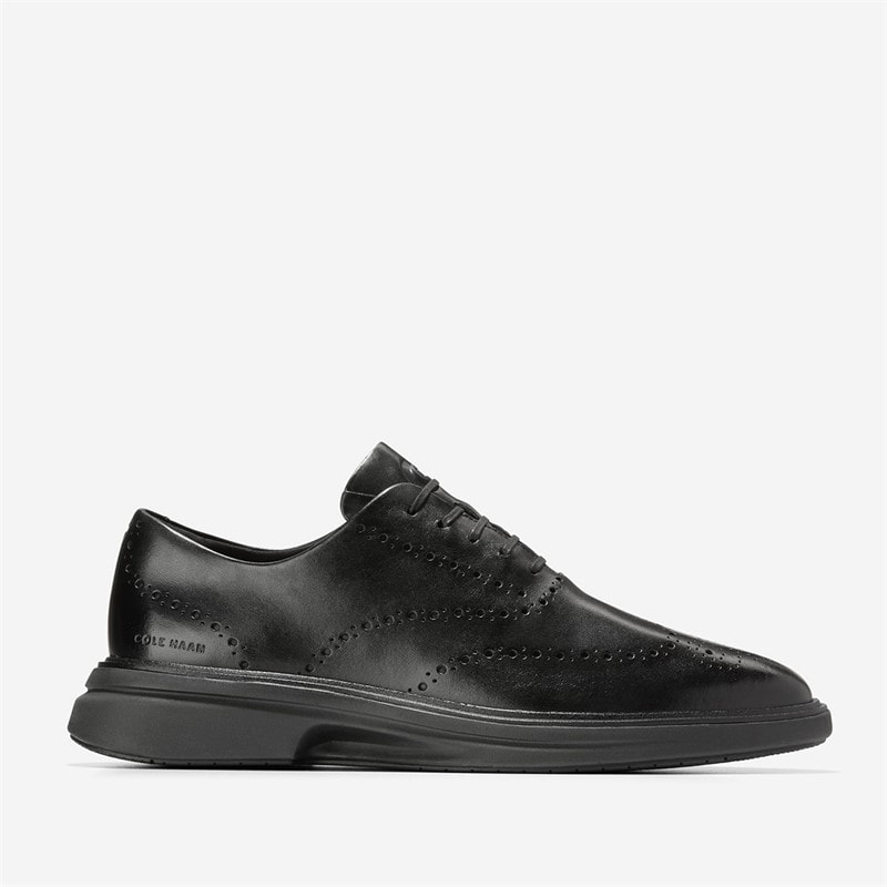 Cole Haan Mens Øriginal Grand Cityspectre Wingtip Oxford Shoes Black