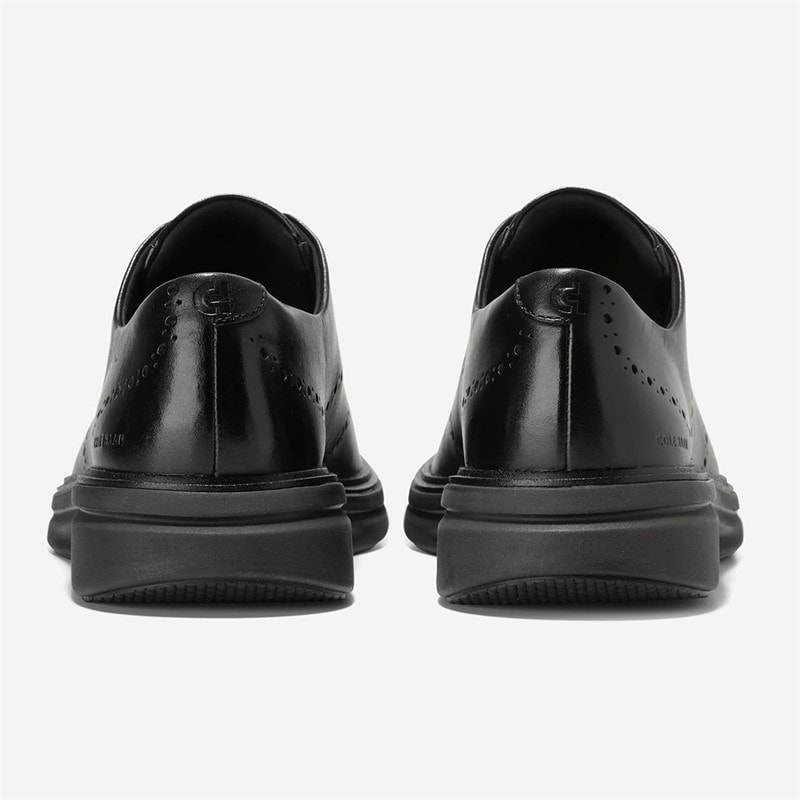 Cole Haan Mens Øriginal Grand Cityspectre Wingtip Oxford Shoes Black - Image 4