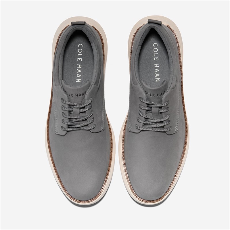 Cole Haan Mens Grand Remix Oxford Shoes Quiet Shade/Ivory Quiet Shade-Ivory - Image 3
