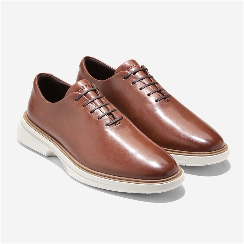Cole Haan Mens Øriginalgrand Cityspectre Wholecut Oxford Shoes Woodbury/Silver Birch Woodbury-Silver Birch - Image 2