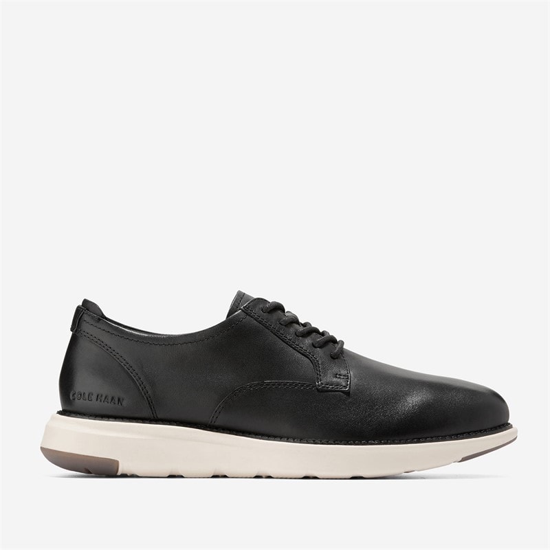 Cole Haan Mens Grand Atlantic Wide Fit Oxford Shoes Black/Ivory Black-Ivory