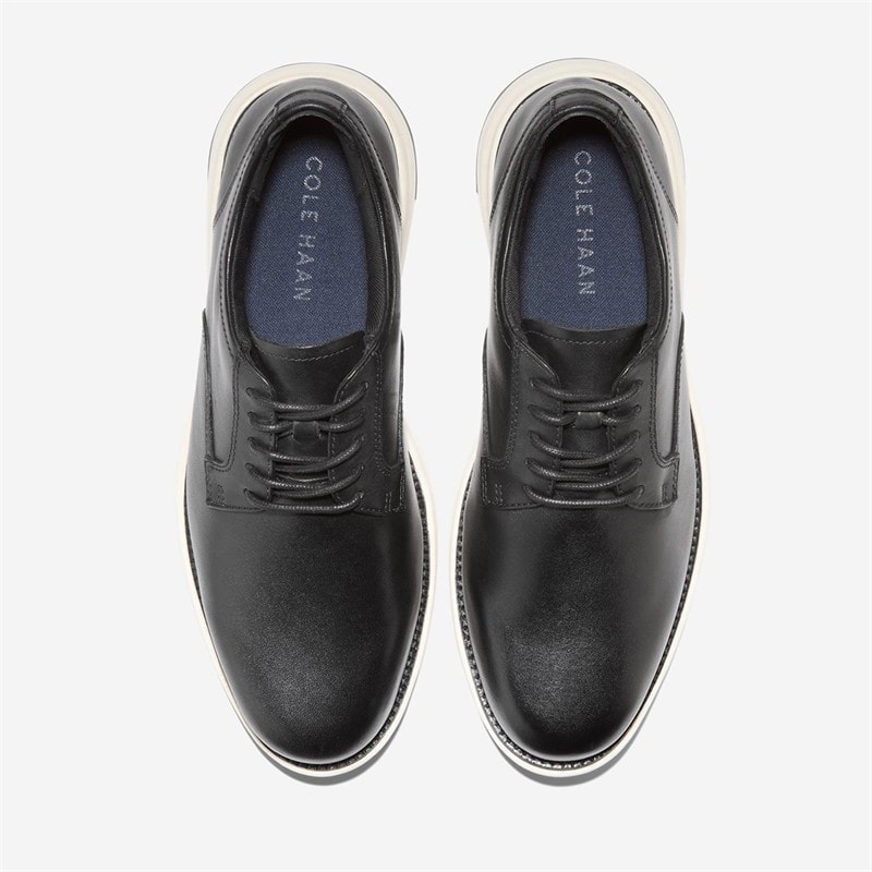 Cole Haan Mens Grand Atlantic Wide Fit Oxford Shoes Black/Ivory Black-Ivory - Image 3