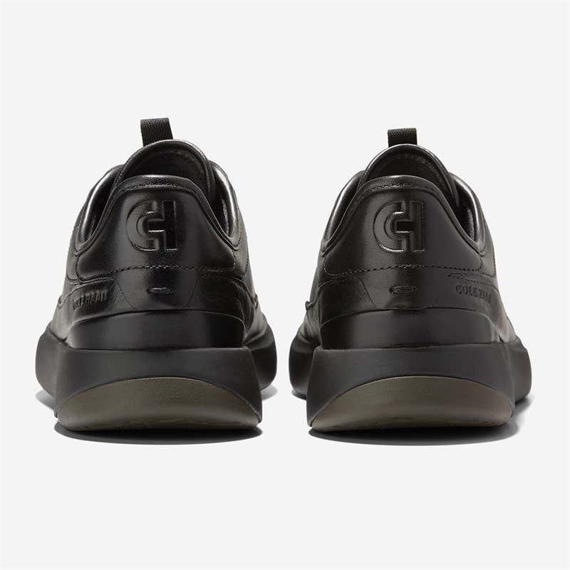 Cole Haan Mens Grandprø All Day Court Leather Trainers Black - Image 4