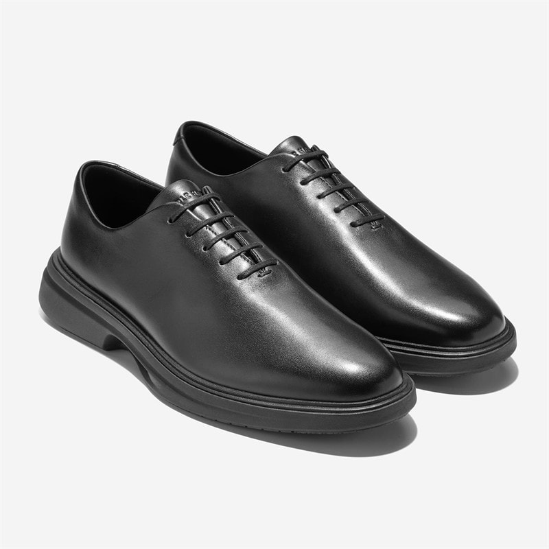 Cole Haan Mens Øriginal Grand Cityspectre Wholecut Wide Fit Oxford Shoes Black - Image 2