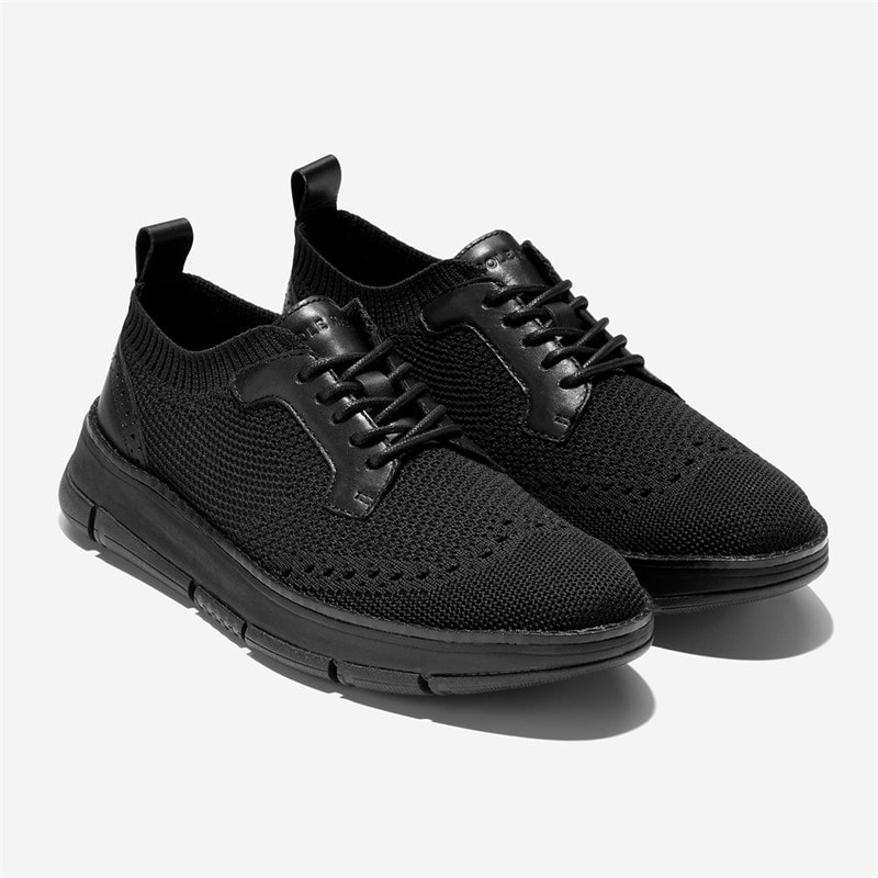 Cole Haan Womens Zerøgrand Rella Stitchlite™ Oxford Shoes Black - Image 2