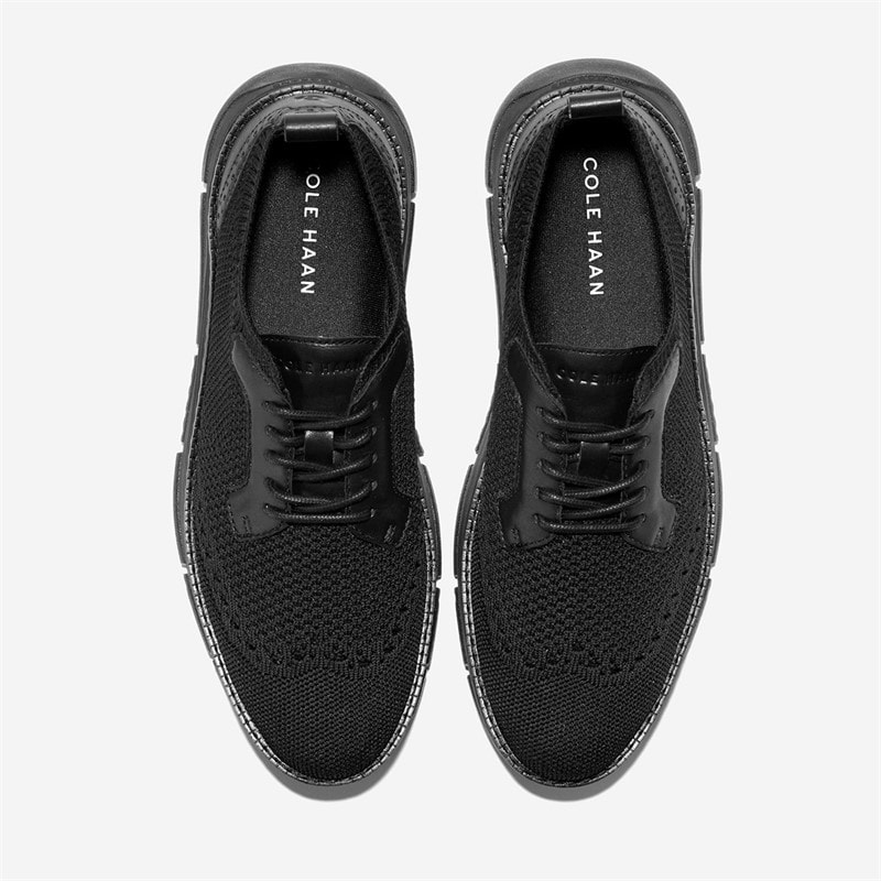 Cole Haan Womens Zerøgrand Rella Stitchlite™ Oxford Shoes Black - Image 3