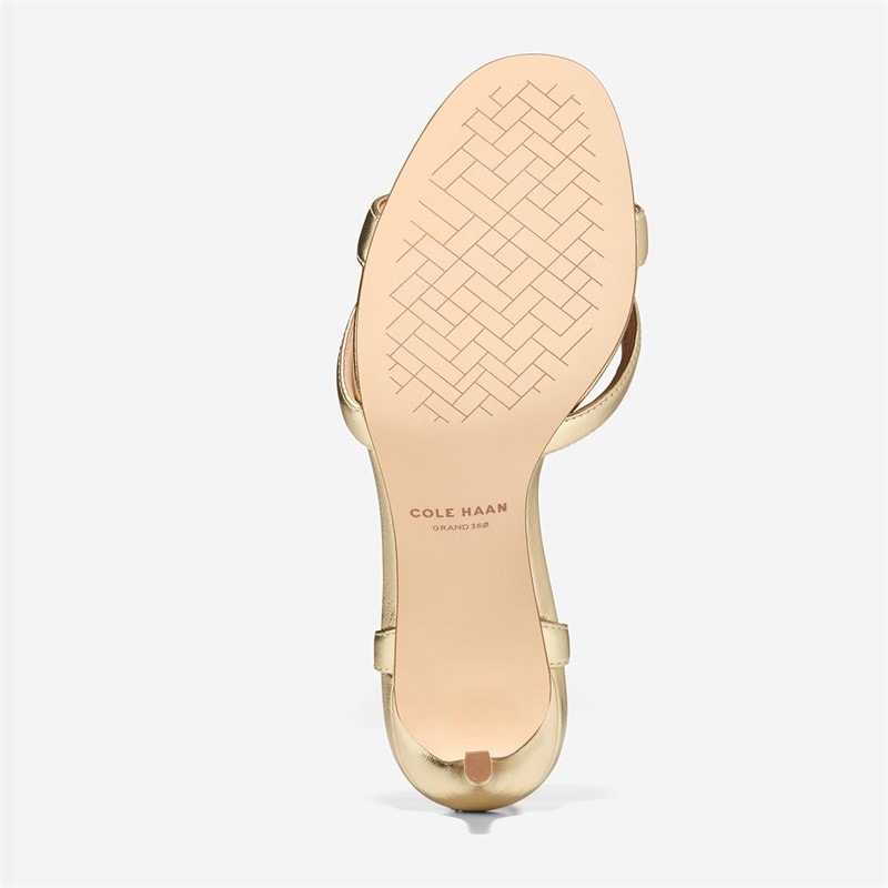 Cole Haan Womens Constantina Sandals Gold - Image 5