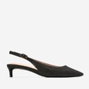 Cole Haan Womens Go-To Jocelyn Slingback Shoes Black Glitter