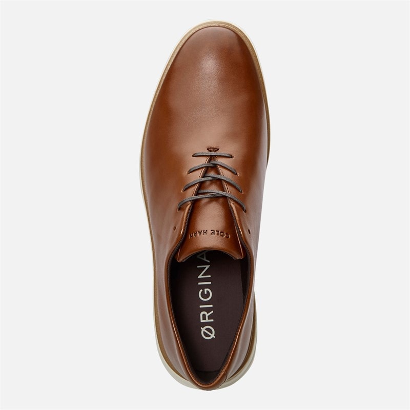 Cole Haan Mens Øriginalgrand Cityspectre Wholecut Wide Fit Oxford Shoes Woodbury/Silver Birch Woodbury-Silver Birch - Image 4