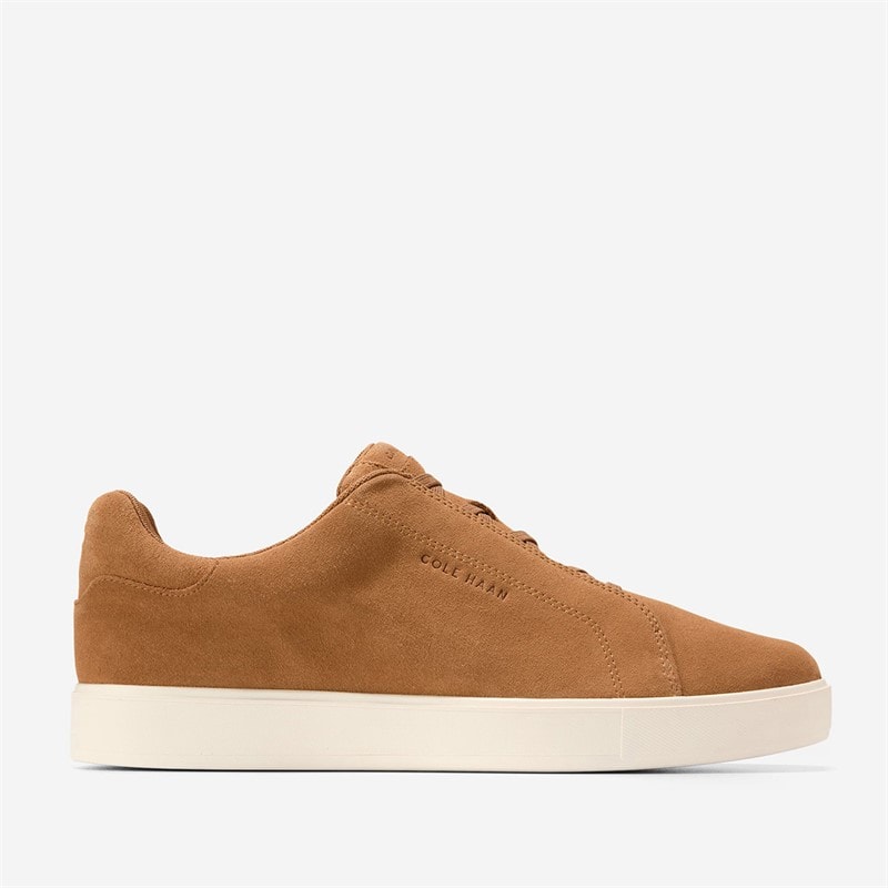 Cole Haan Mens Grandprø Luxe Slip-On Trainers Golden Toffee/Sesame/Ivory Golden Toffee-Sesame-Ivory