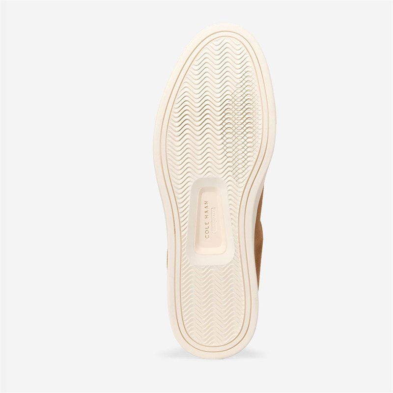 Cole Haan Mens Grandprø Luxe Slip-On Trainers Golden Toffee/Sesame/Ivory Golden Toffee-Sesame-Ivory - Image 5