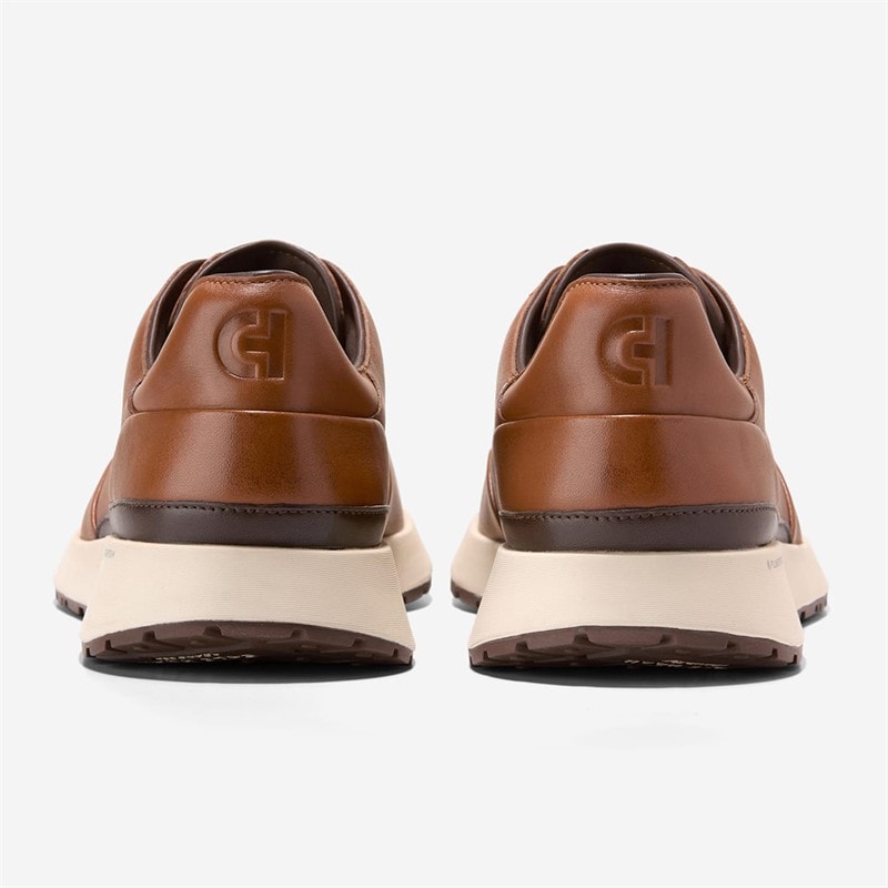 Cole Haan Mens Grandprø Luxe Mile Trainers British Tan/Madeira British Tan-Madeira - Image 4