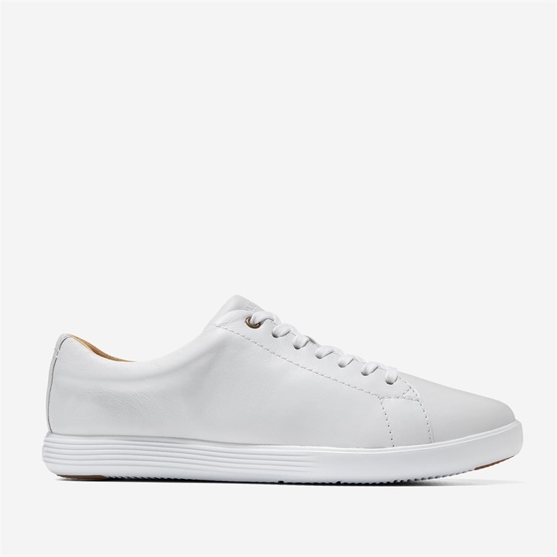 Cole Haan Womens Grand Cross Court Trainers Optic White Leather