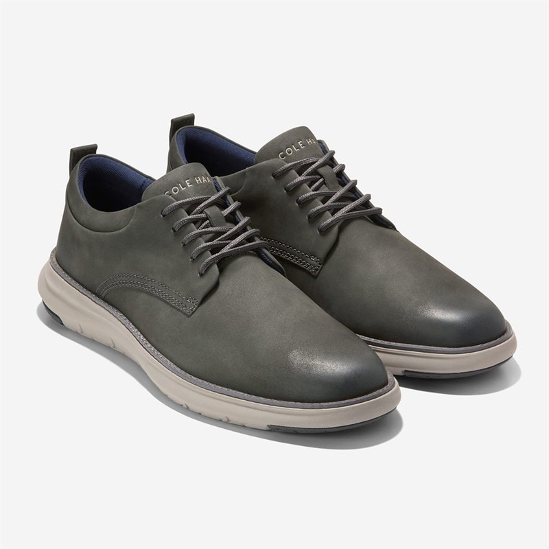Cole Haan Mens Grand Remix Oxford Shoes Raven/Quiet Shade/Paloma Raven-Quiet Shade-Paloma - Image 2