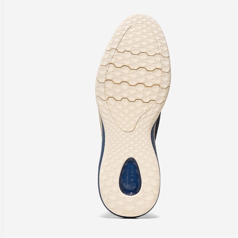 Cole Haan Mens Øriginal Grand Energyweave Stitchlite™ Wingtip Oxford Shoes Navy Blazer/Ivory/Natural Navy Blazer-Ivory-Natural - Image 5