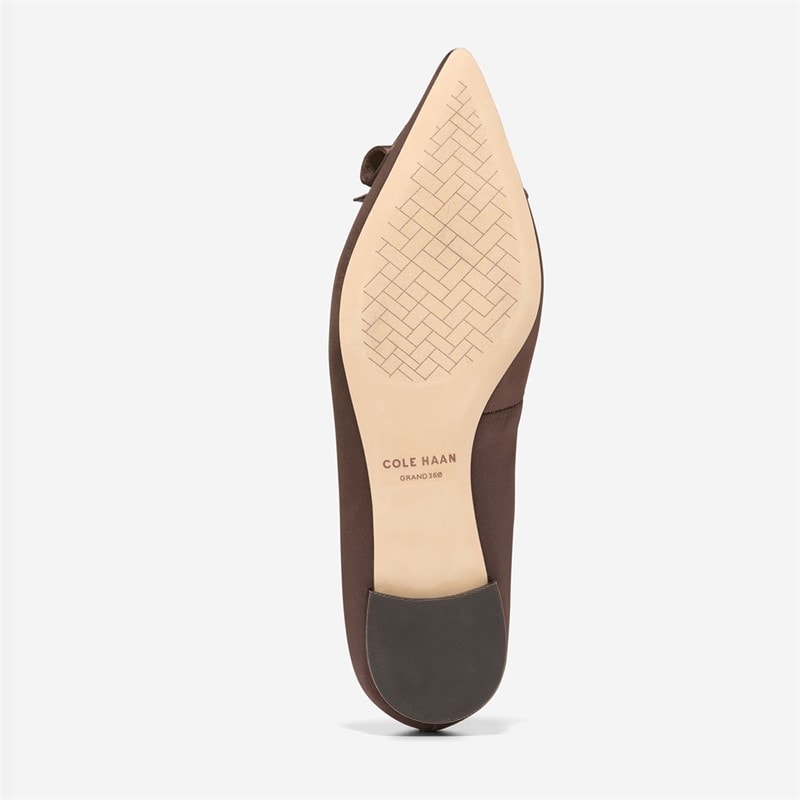 Cole Haan Womens Florette Skimmer Shoes Dark Chocolate - Image 5