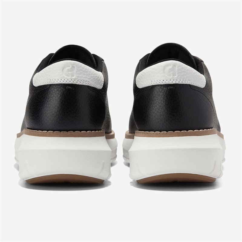 Cole Haan Womens Zerøgrand Rexanna Lace-To-toe Trainers Black/White Black-White - Image 4