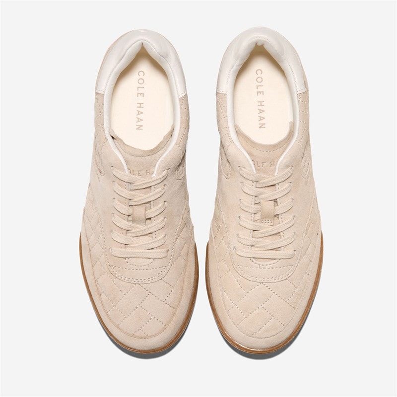 Cole Haan Womens Grandprø Jazlyn Trainers Sesame/Ivory Sesame-Ivory - Image 3