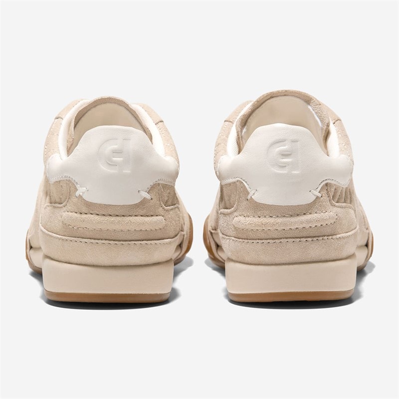 Cole Haan Womens Grandprø Jazlyn Trainers Sesame/Ivory Sesame-Ivory - Image 4