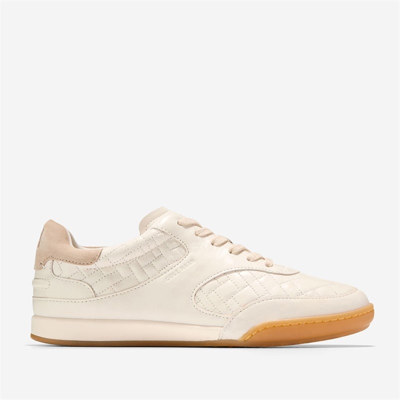 Cole Haan Womens Grandprø Jazlyn Trainers Ivory/Sesame Ivory-Sesame - Image 1