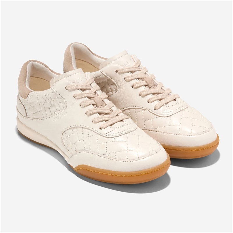 Cole Haan Womens Grandprø Jazlyn Trainers Ivory/Sesame Ivory-Sesame - Image 2