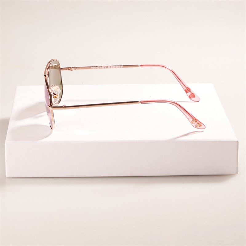 Monkey Monkey Girls Sunglasses Light Gold Metal - Image 3