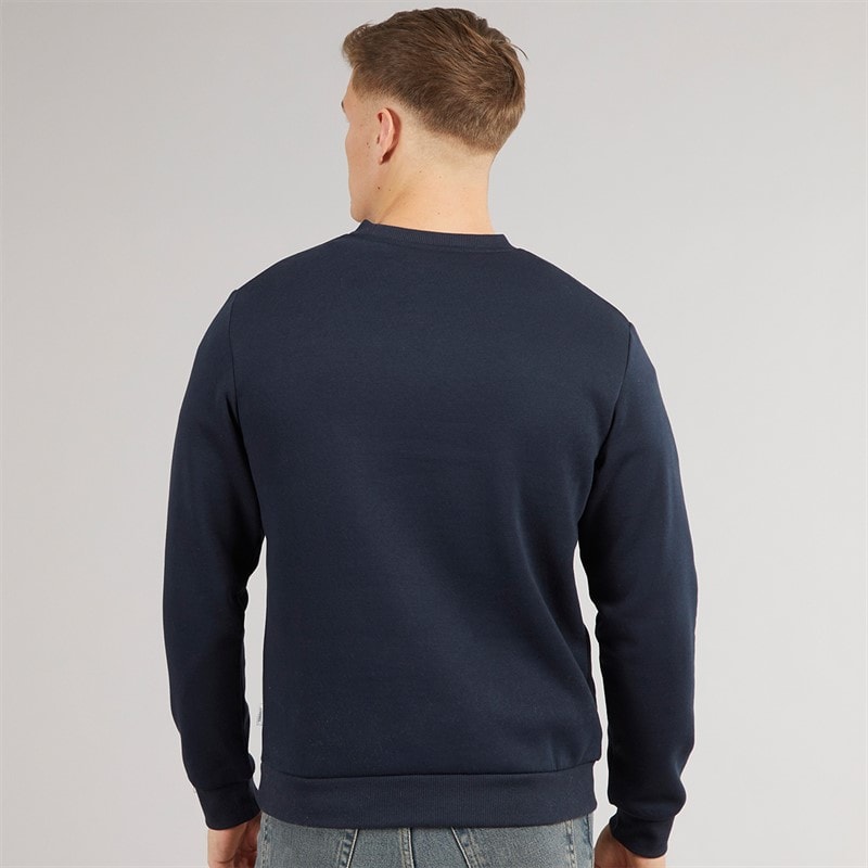 JJ REBEL Mens Base Crew Neck Sweatshirt Sky Captain - Image 2