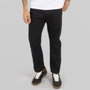 JJ REBEL Mens Roxan Relaxed Fit Jeans Black