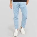 JJ REBEL Mens Roxan Relaxed Fit Jeans Light Blue