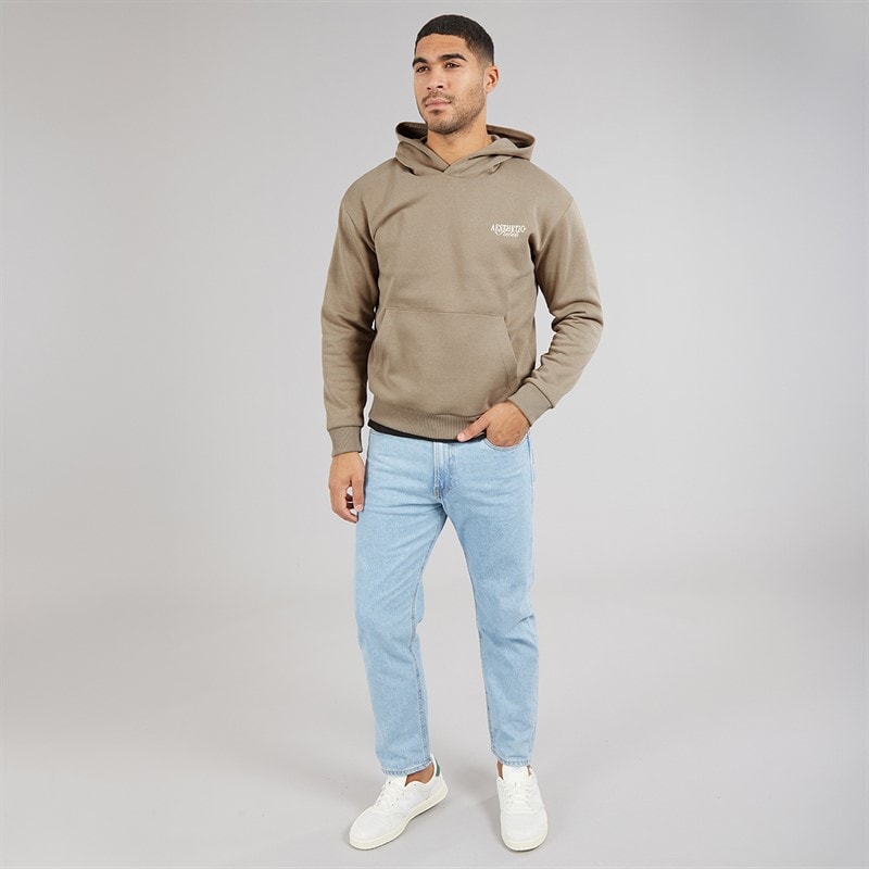 JJ REBEL Mens Rock Hoodie Roasted Cashew - Image 4