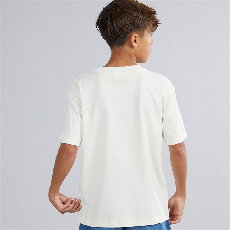 Palm Angels Boys Blurred Bear T-Shirt Off White - Image 2