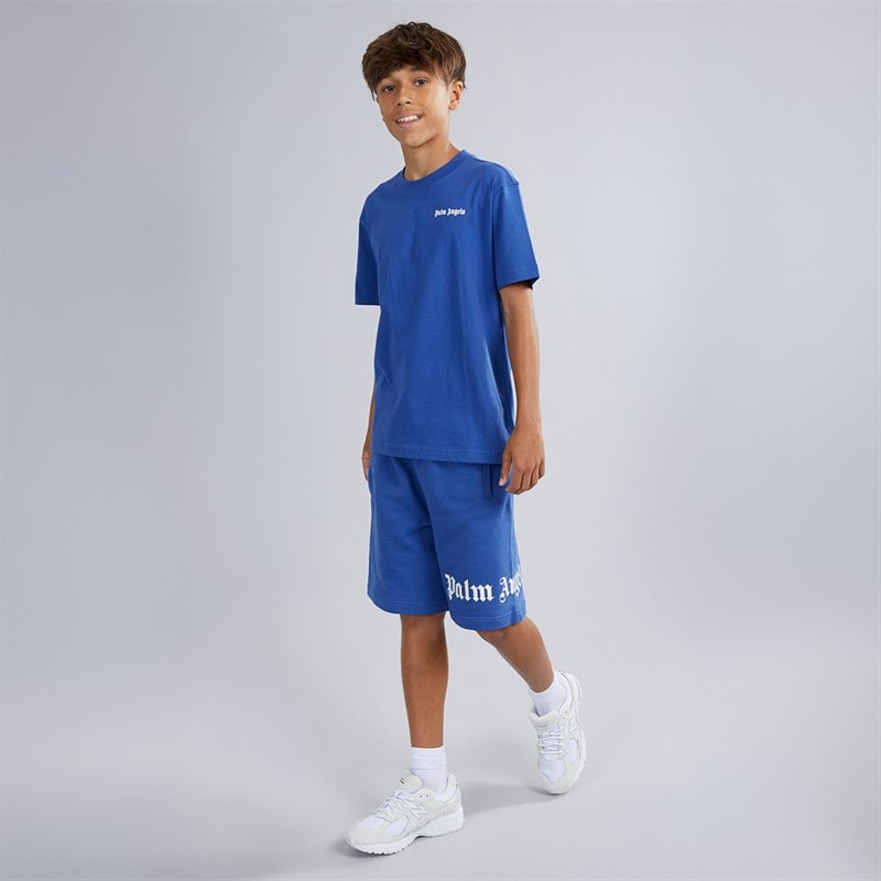 Palm Angels Boys T-Shirt Blu/Blue - Image 3