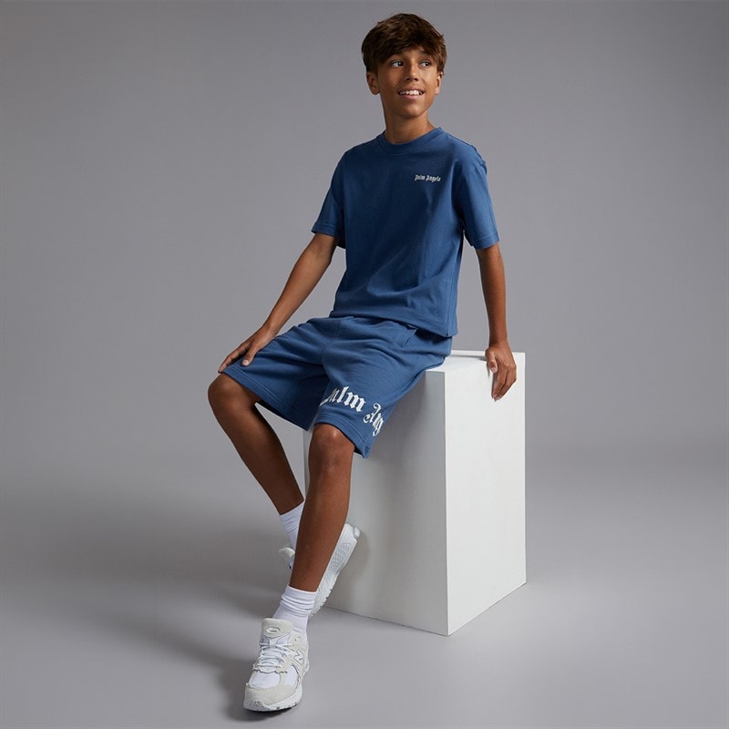 Palm Angels Boys T-Shirt Blu/Blue - Image 4