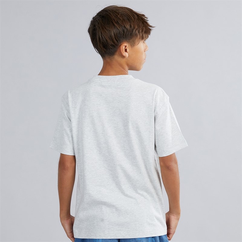 Palm Angels Boys Three Pack T-Shirts Off White/Black/Grey Melange Off-White-Black-Grey Melange - Image 3
