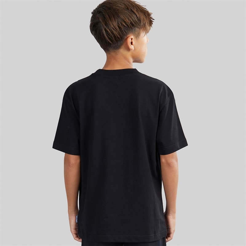 Palm Angels Boys Brushed T-Shirt Nero/Black - Image 2