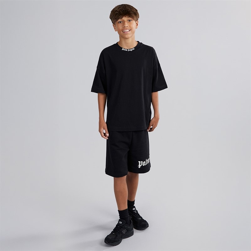 Palm Angels Boys Brushed T-Shirt Nero/Black - Image 3