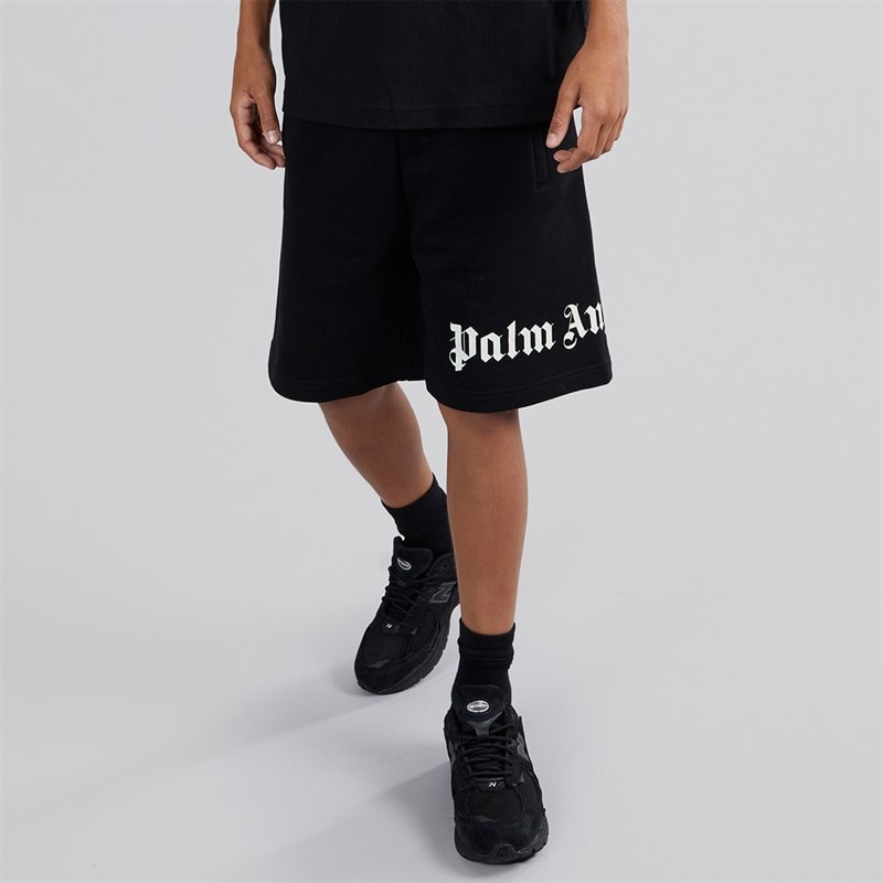 Palm Angels Boys Shorts Nero/Black