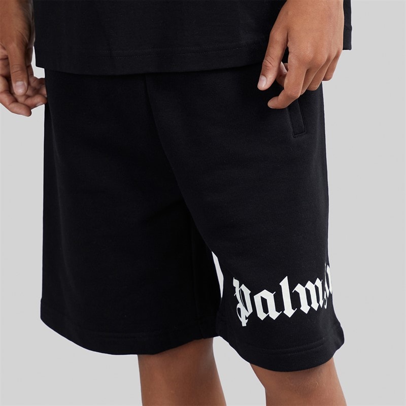 Palm Angels Boys Shorts Nero/Black - Image 3