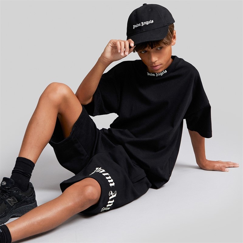Palm Angels Boys Shorts Nero/Black - Image 5