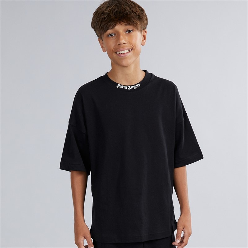 Palm Angels Boys T-Shirt Nero/Black