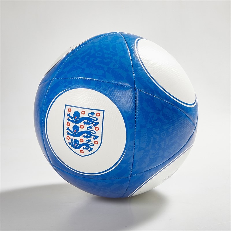 Mandm England Training Football White/Blue - Image 1