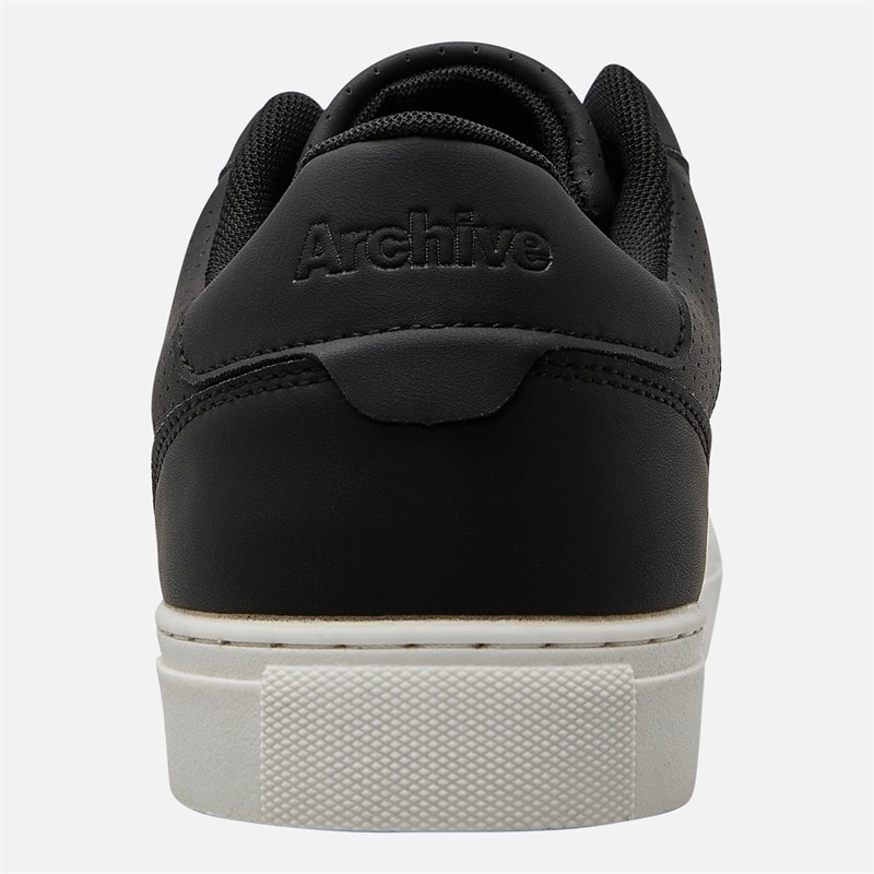 Archive Studios Mens Court Trainers Black - Image 3