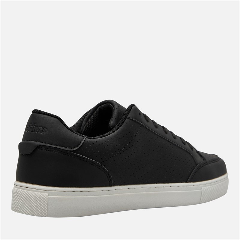 Archive Studios Mens Court Trainers Black - Image 5