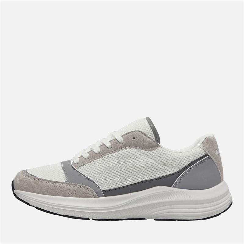 Archive Studios Mens Runner Trainers White - Image 1