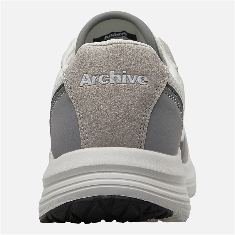 Archive Studios Mens Runner Trainers White - Image 3