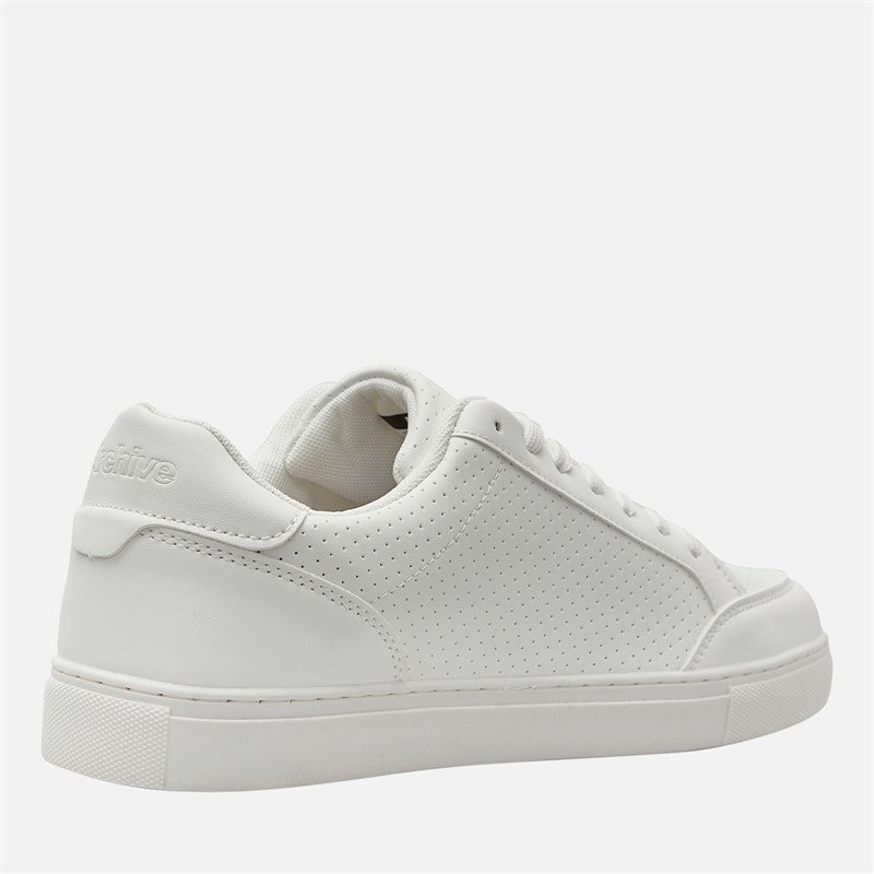 Archive Studios Mens Court Trainers White - Image 5