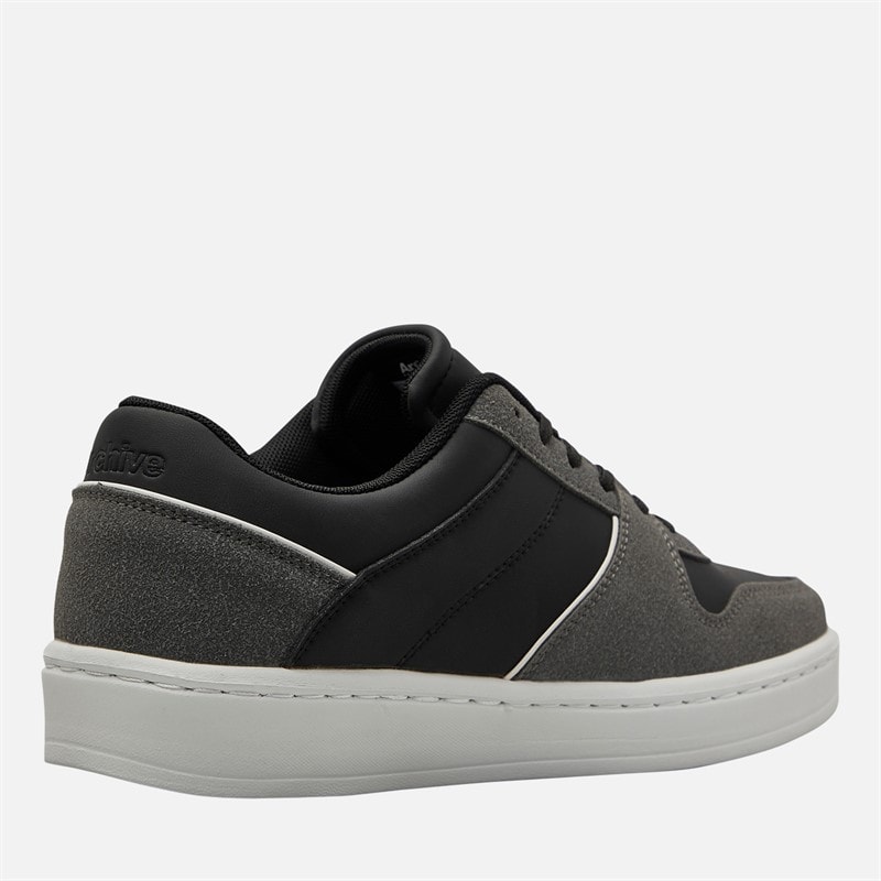 Archive Studios Mens Clous Trainers Black - Image 5