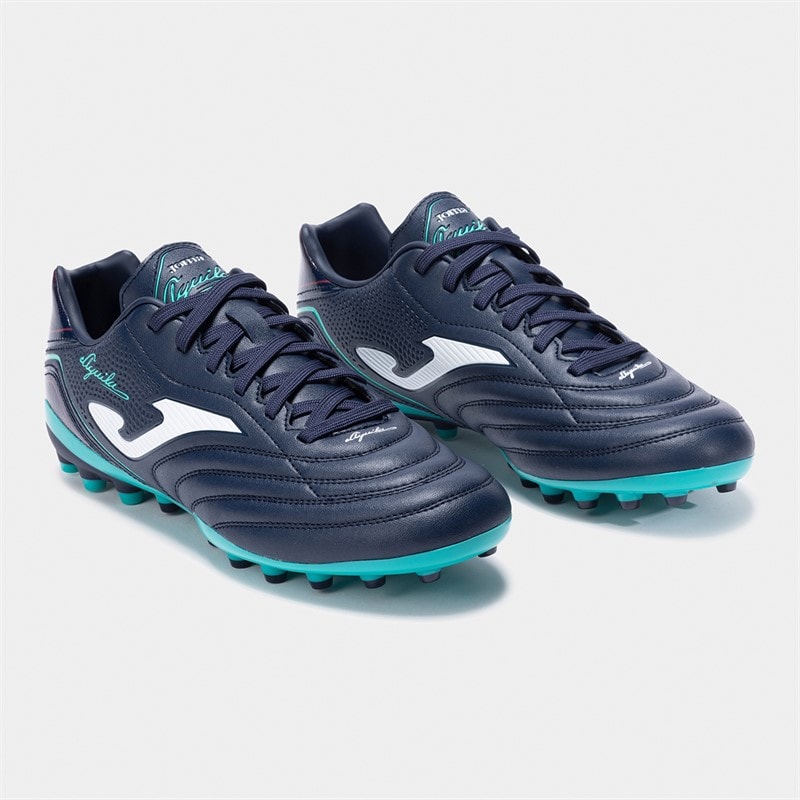 Joma Mens Aguila 25 AG Artificial Grass Football Boots Blue - Image 5